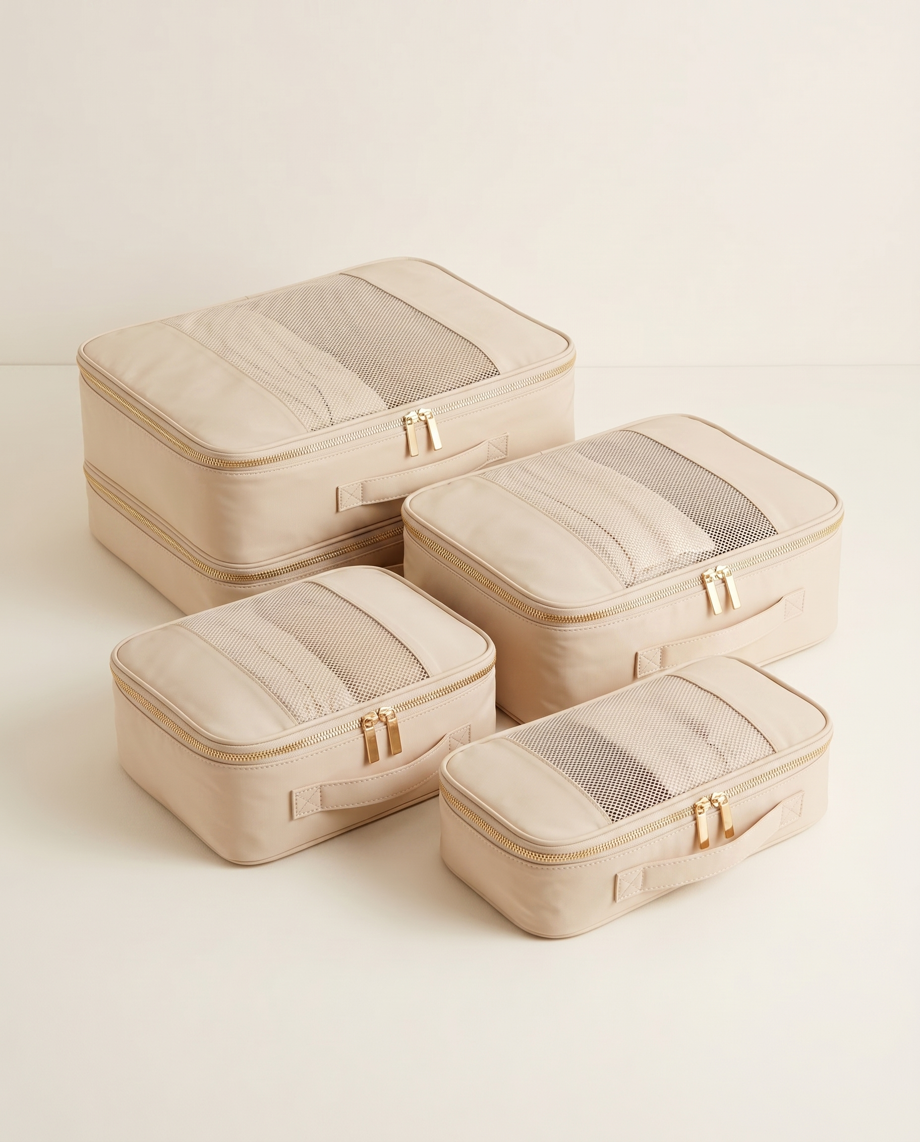 Herluxes PackCubes beige compression packing cubes