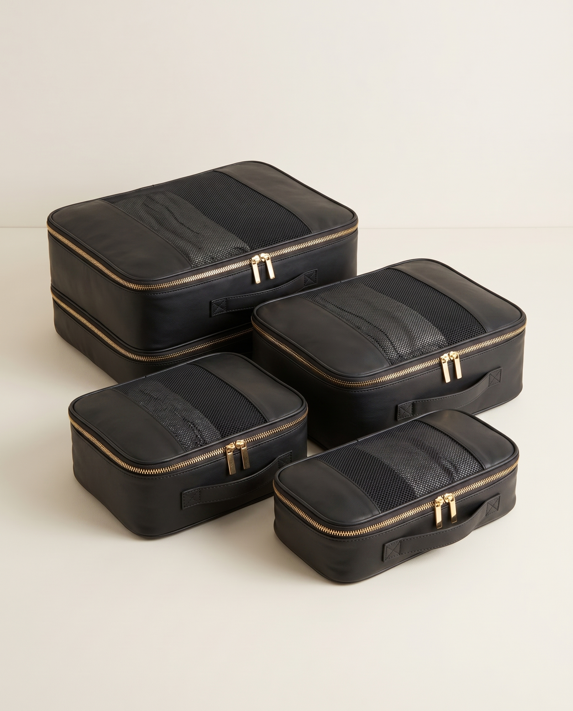 Herluxes PackCubes zwart compression packing cubes