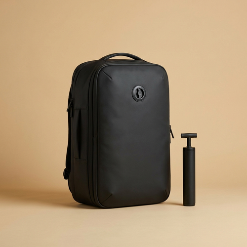 Herluxes AirPack Pro vacuum compressie reisrugzak met pomp